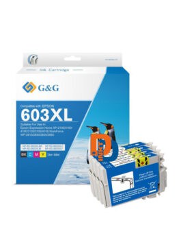 G&G inktcartridge | Epson T603XL BK/C/M/Y | Multipack alle kleuren